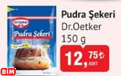 DR.OETKER PUDRA ŞEKERİ DR.OETKER PUDRA ŞEKERİ